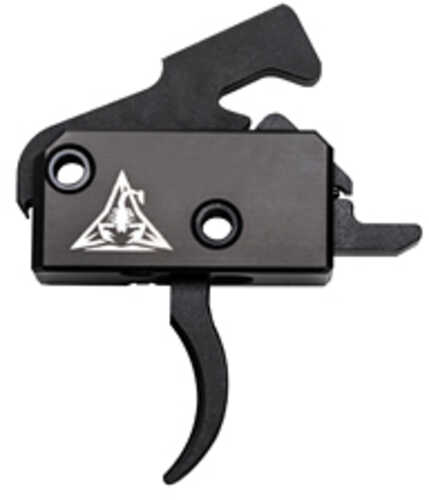 Rise Armament Super Sporting AR-Platform Black Hardcoat AFALSEdized Single-Stage Curved 3.50 Lbs Right