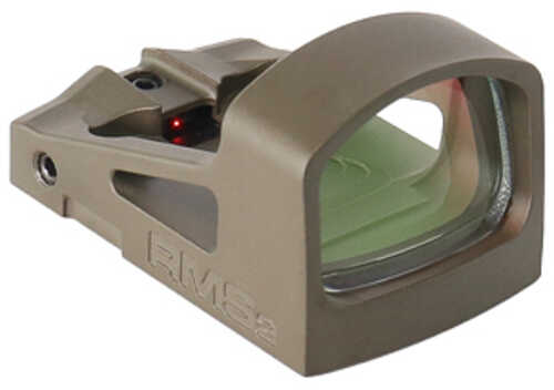 Shield Sights Rms2 Glass Edition Red Dot Sight FALSEn Magnified Fits Rms Footprint 4 Moa Olive Drab Green Rms2-4moa-glass-