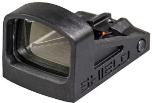 Shield Sights Shield Mini Sight 2.0 Glass Edition Red Dot Sight FALSEn Magnified Fits Sms Footprint 4moa Dot Black Sms2-4mo