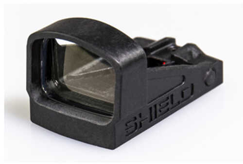 Shield Sights Shield Mini Sight Compact Glass Edition Red Dot Sight FALSEn Magnified Fits Smsc Footprint 8moa Dot Black Sms