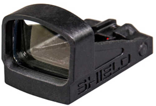Shield Sights Shield Mini Sight Compact Red Dot Sight FALSEn Magnified Fits Smsc Footprint 8moa Dot Black Smsc-8moa-poly