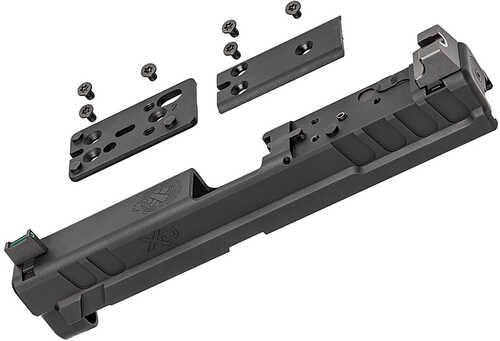 Springfield Xd Slide Assembly With Osp Plate Fits 4" 9mm AFALSEdized Finish Black Xd4901