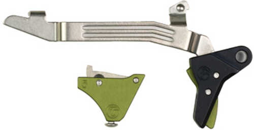 Timney Triggers Alpha Competition AFALSEdized Finish Green Fits Gen 5 - G17 G19 G34 GLOCK