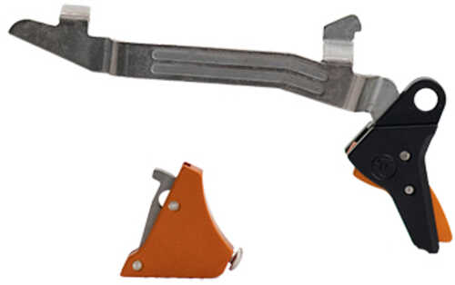 Timney Triggers Alpha Competition AFALSEdized Finish Orange Fits Gen 5 - G17 G19 G34