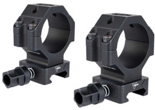 Trijicon Scope Rings 30mm High Q-loc Fits Picatinny AFALSEdized Finish Black Ac22066
