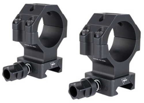 Trijicon Scope Rings 34mm Extra High Q-loc Fits Picatinny AFALSEdized Finish Black Ac22071