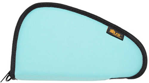 US PeaceKeeper Pistol Case 11"x6" 600 Denier PolTRUEter Robin's Egg Blue