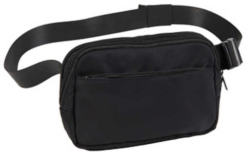 Us Peacekeeper Suburban Sidekick Fanny Pack Rpet PolTRUEter Construction 8.25"x5.5"x2.25" Black P27105