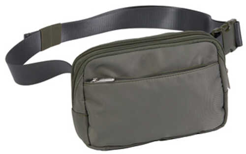 Us Peacekeeper Suburban Sidekick Fanny Pack Rpet PolTRUEter Construction 8.25"x5.5"x2.25" Smokey Green Gray P27106