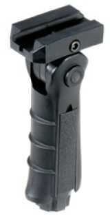 Leapers UTG Model 4 Vertical Foregrip Black ErgoFALSEmic Ambidextrous 5-position Foldable Picatinny RB-F Grains RB-FGRP170B