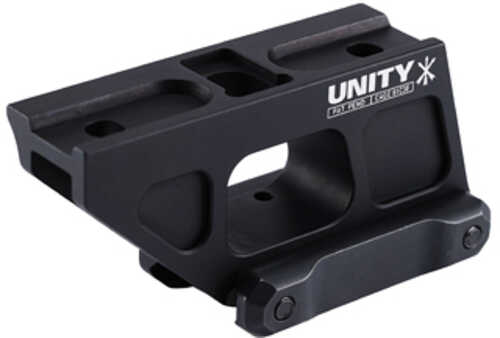 Unity Tactical Fast Micro Red Dot Mount 2.26" Optical Height Compatible With Compm4/compm4s Footprint AFALSEdized Finish Bl
