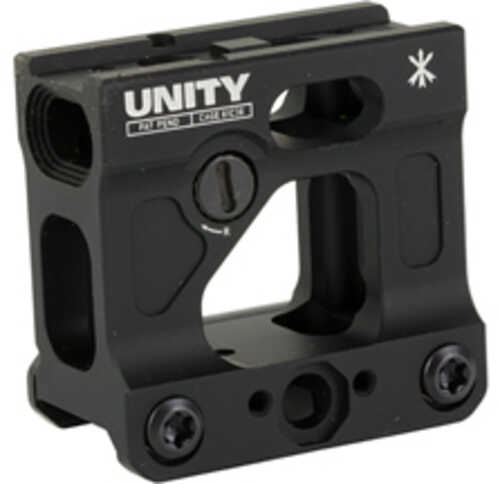 Unity Tactical Fast Micro Red Dot Mount 2.26" Optical Height Compatible With Footprints (h1 H2 T1 T2) AFALSEdized Fin