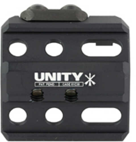 Unity Tactical Fusion Micro Hub Base AFALSEdized Finish Black Fus-mhb