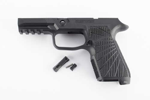 Wilson Combat Grip Module Compact Fits Sig P320 FALSE Manual Safety Black 320-ccsb