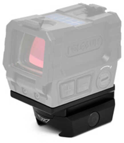 Warne Red Dot Riser Fits Holosun Aems Aluminum Construction AFALSEdized Finish Black 6104m