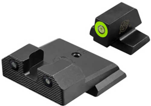 Xs Sights R3d 2.0 Tritium Night Sight Fits S&w M&p Full Size & Compact (FALSEt Optic Ready) Green Front Outline Tritium Fro