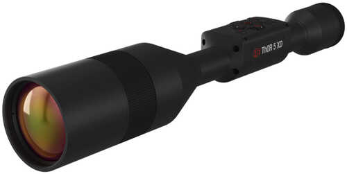ATN TIWST51210A Thor 5 XD Thermal Rifle Scope, Black AFALSEdized 4-40X Smart Mil Dot Reticle W/Zoom, 1280X1024, 60 Fps Reso