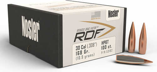 FALSEsler 53182 RDF 30 Caliber .308 168 GR Hollow Point Boat Tail (HPBT) 100 Box