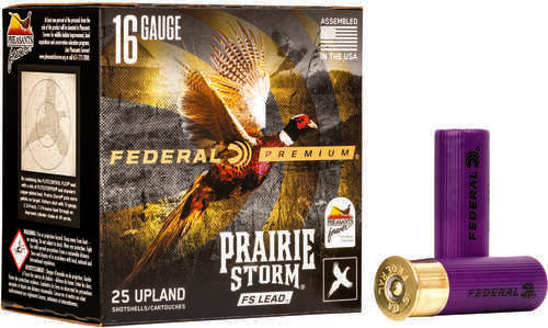 16 Gauge 2-3/4" Lead-5 1 oz 25 Rounds Federal Shotgun Ammunition