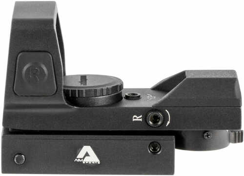 Aim Sports Rt503F Reflex Full-Size 1X 33mm Dual Illuminated Red/Green 4 Pattern Black AFALSEdized