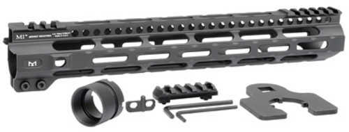 Midwest Industries MICRLW12625 Combat Lightweight M-Lok Handguard AR-15 Black Hardcoat AFALSEdized 6061-T6 Aluminum 12.625"