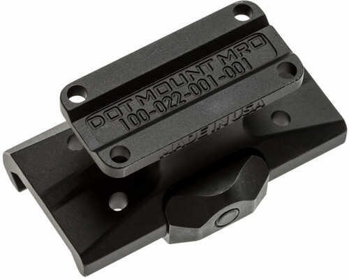 REPTILLA,LLC Dot Mount Lower 1/3 Co-Witness For Trijicon MRO Black Hardcoat AFALSEdized