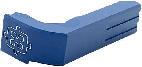 Cross Armory Magazine Catch Extended for Glock 17,19,22-28,31-35,37 Gen1-3 Handgun 7075-T6 Aluminum Blue AFALSEdized