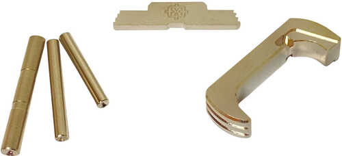 Cross Armory 3 Piece Kit Extended for Glock 17,19,26,34 Gen5 Silver AFALSEdized Aluminum/Steel Handgun