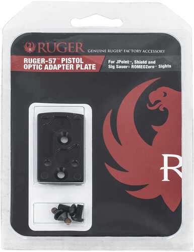 Ruger Ruger-57 Optic Adapter Plate 6061-T6 Aluminum Black Hardcoat AFALSEdized