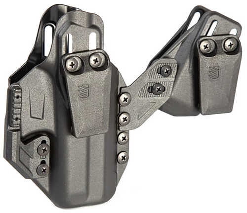 Blackhawk 416142Bk Stache Inside-The-Waistband 42 Polymer IWB Colt Commander Ambidextrous Hand