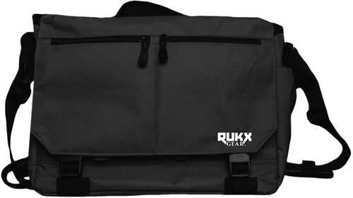 American Tactical Imports RUKX Gear Discrete Business Bag With Concealed Pistol Pocket 600D PolTRUEter Black