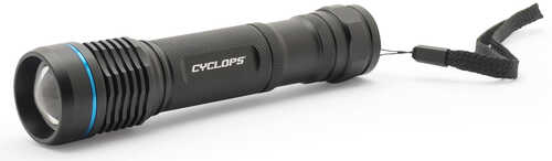 Cyclops Steropes 700 Black AFALSEdized Aluminum White Cree Led 400/700 Lumens 220 Meters Range