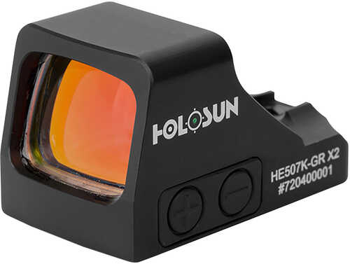 Holosun Pistol 1X 2 MOA Green Dot & 32 MOA Circle Black AFALSEdized