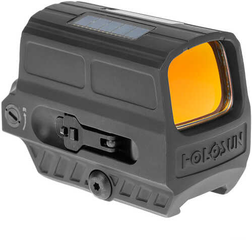 Holosun He512T Black AFALSEdized 1X 2 MOA/65 MOA Illuminated Red Circle W/Center Dot Reticle