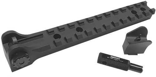Samson B-Tm Sight Package Black AFALSEdized Overall Steel Front & Rear Aluminum Base For Ruger 10/22 Dril