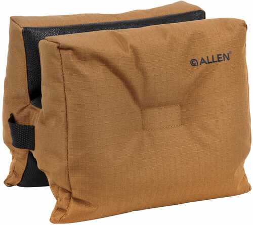 Allen 18412 X-focus Bench Shooting Rest Prefilled Made Of Coyote With Black Accents PolTRUEter, Weighs 8.20 Lbs, 9.50" L