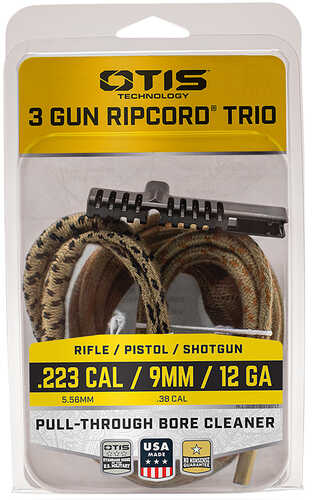 Otis Ripcord 3-Gun Trio 9mm/223 Cal/12 Gauge Universal FALSEmex/Rubber