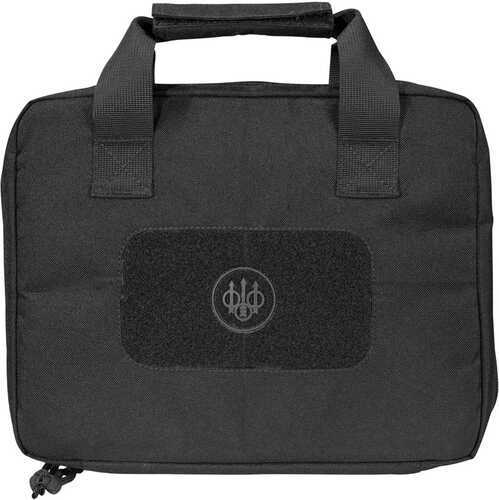 Beretta Usa Fo471001890999uni Pistol Case Black 600d PolTRUEter For 1 Handgun With Magazine/accessory Straps