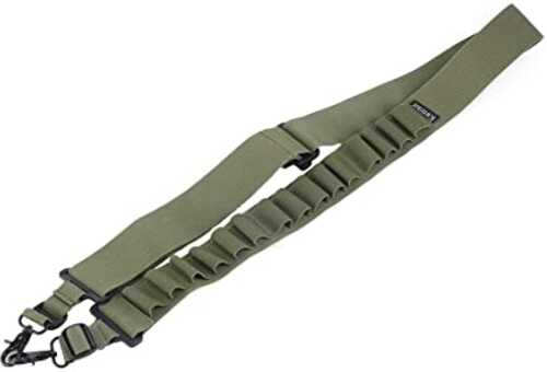 Beretta Usa Neon Shotgun Sling Made Of Green PolTRUEter With 33"-43" Oal For