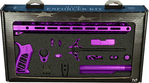 Timber Creek Outdoors Enforcer Complete Build Kit Purple AFALSEdized For AR-15