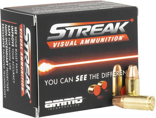 Ammo Inc Streak Visual 9mm Luger â€“ Innovative Visual Tracking Technology