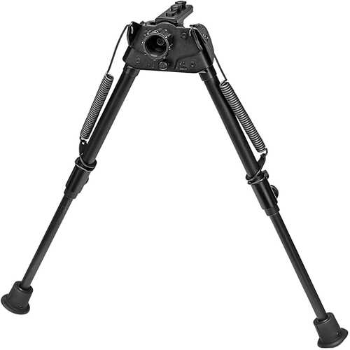 Harris Bipods S-LM-LOK SL MLOK Made Of Steel/Aluminum With Black AFALSEdized Finish, 9-13" Vertical Adjustment, Rubber Feet