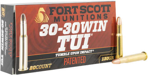 Fort Scott Munitions Tumble Upon Impact 30-30 Winchester