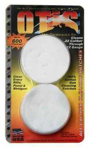 Otis TechFALSElogy Patch For Universal Gun Cleaning 100 Per Pack 919-100