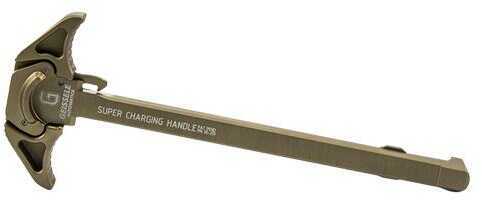 Geissele Automatics 05-476S Super Charging Handle AR Style 308/7.62 7075 T6 Aluminum Desert Dirt Hardcoat AFALSEdized