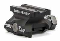 Geissele Automatics Super Precision Optic Mount For Trijicon MRO Aluminum Black Hard Coat AFALSEdized Finish Md: 05-402B