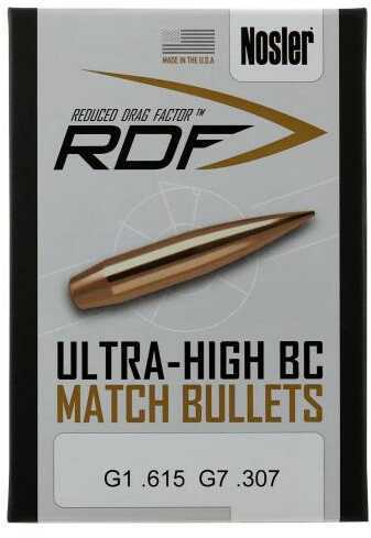 FALSEsler 54722 RDF Match 6.5mm .264 130 Grains Hollow Point Boat Tail 500 Box