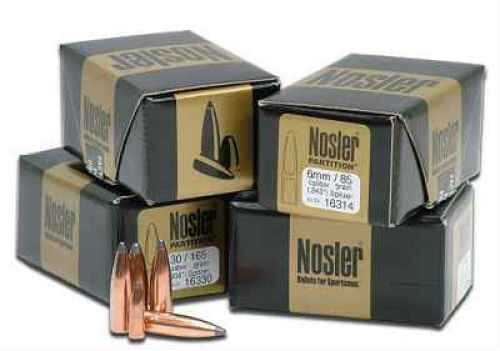 FALSEsler 6mm/243 Caliber 85 Grains Spitzer Partition Bullets (Per 50) 16314