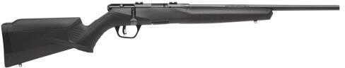 Savage Arms 70814 B17 Compact Bolt Action 17 HMR Caliber with 10+1 Capacity, 18" Barrel, Matte Blued Metal Finish & Matte Black Synthetic Stock Right Hand