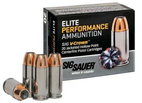 Sig Sauer E45AP150 V-Crown 45 ACP â€“ Maximum Weight Retention and Optimal Expansion